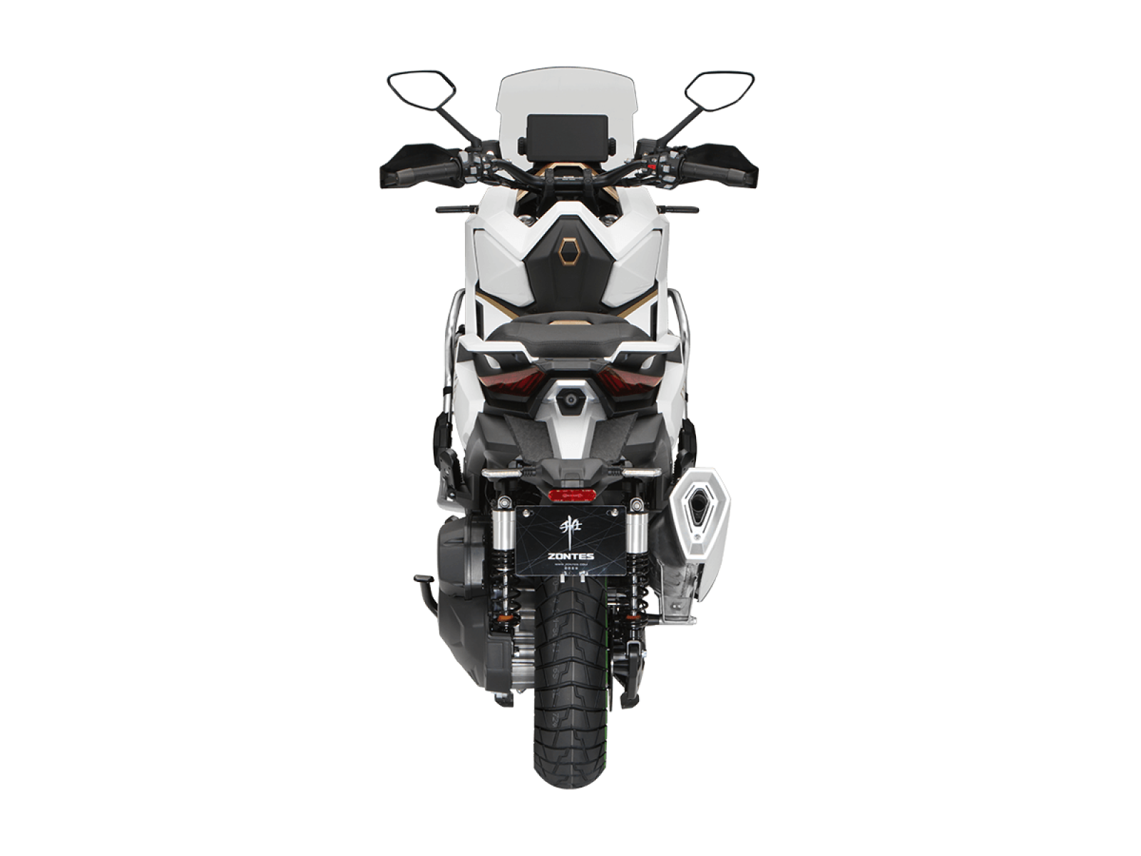 Максискутер ZONTES ZT368-G White